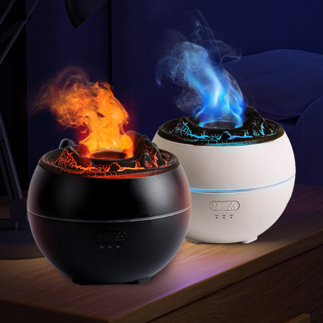 Ultrasonic Flame Aroma Diffuser