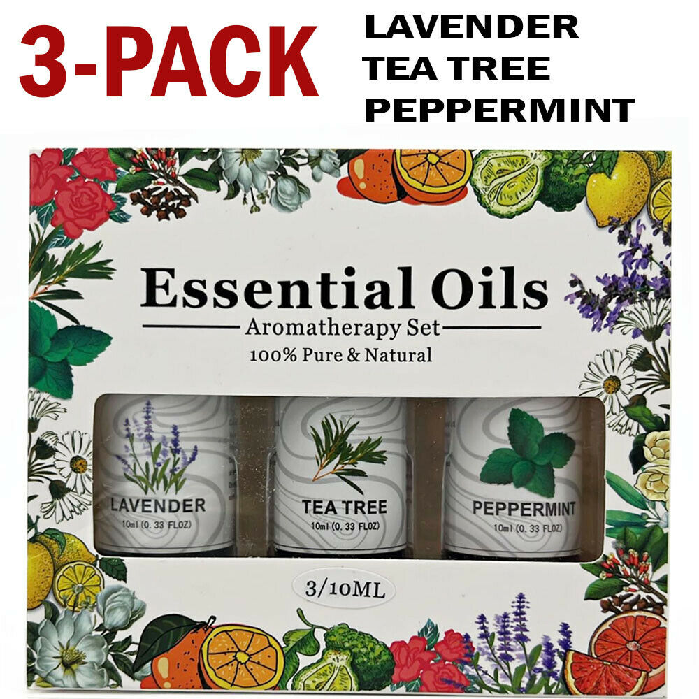 3-Pack Aromatherapy Essential Oils