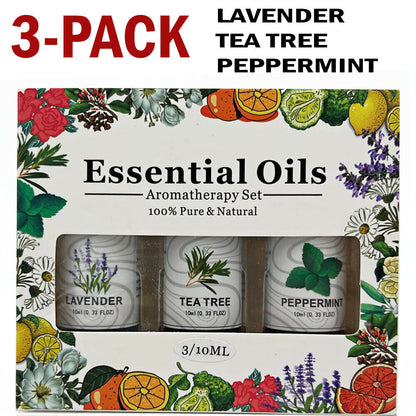 3-Pack Aromatherapy Essential Oils