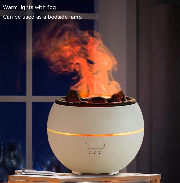 Ultrasonic Flame Aroma Diffuser