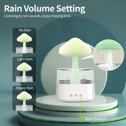 2-in-1 Aromatherapy Rain Cloud Humidifier